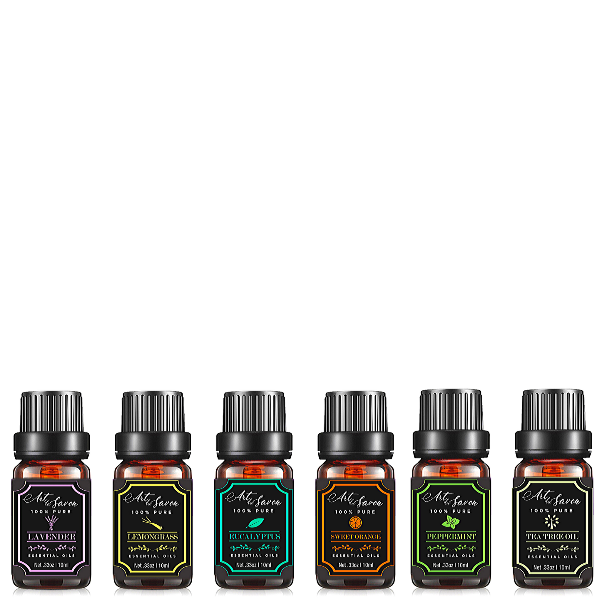 6pc Essential Oils Set | Wellness