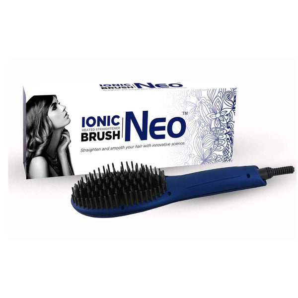 Metallic Navy Blue "Soft Touch" | Heated Brush