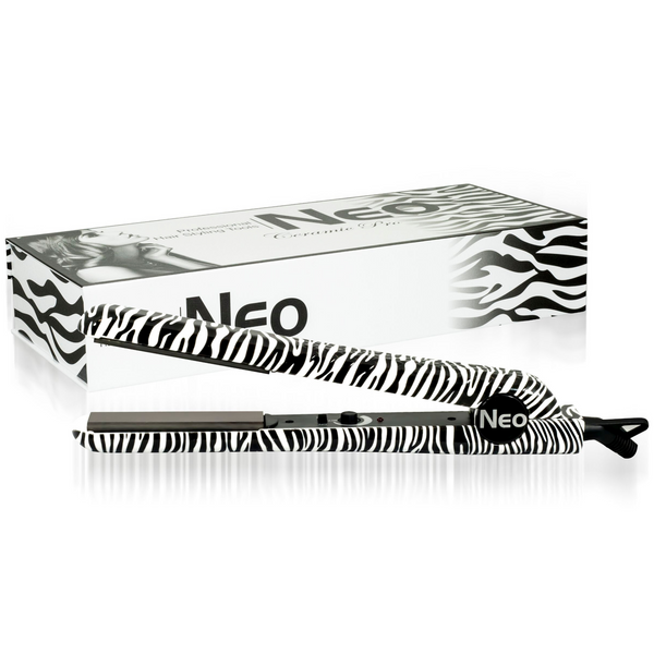 White Zebra 1" Ceramic Pro | Flat Iron