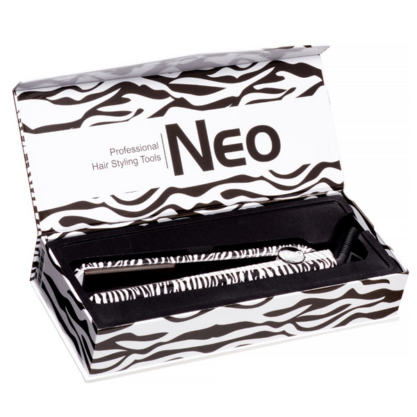 White Zebra 1" Ceramic Pro | Flat Iron