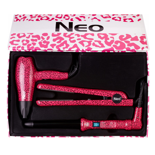 Pink Leopard Full Set w/Mini Dryer | Set